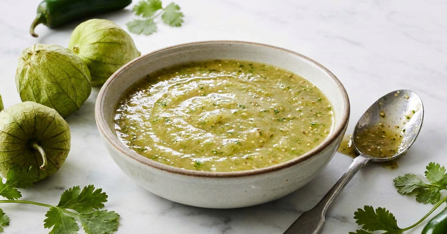 Homemade Green Enchilada Sauce