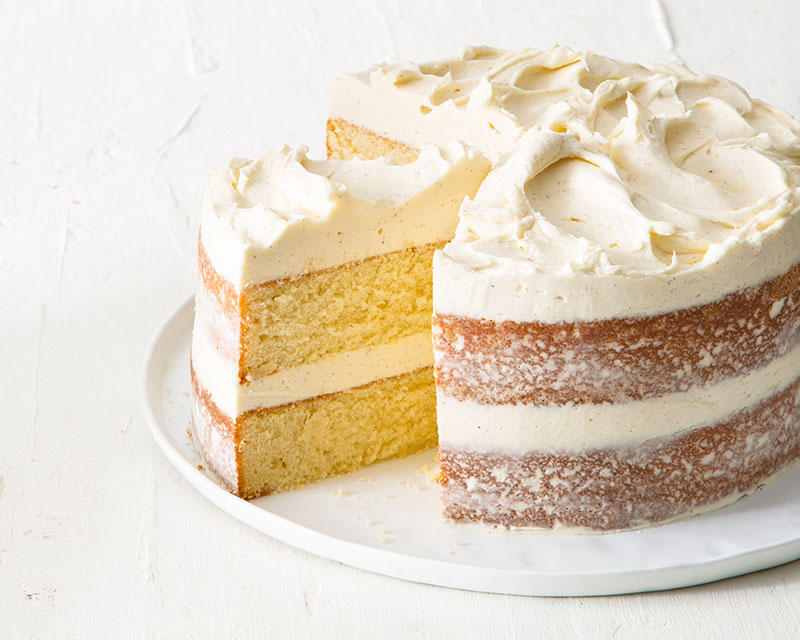 Homemade Vanilla Cake