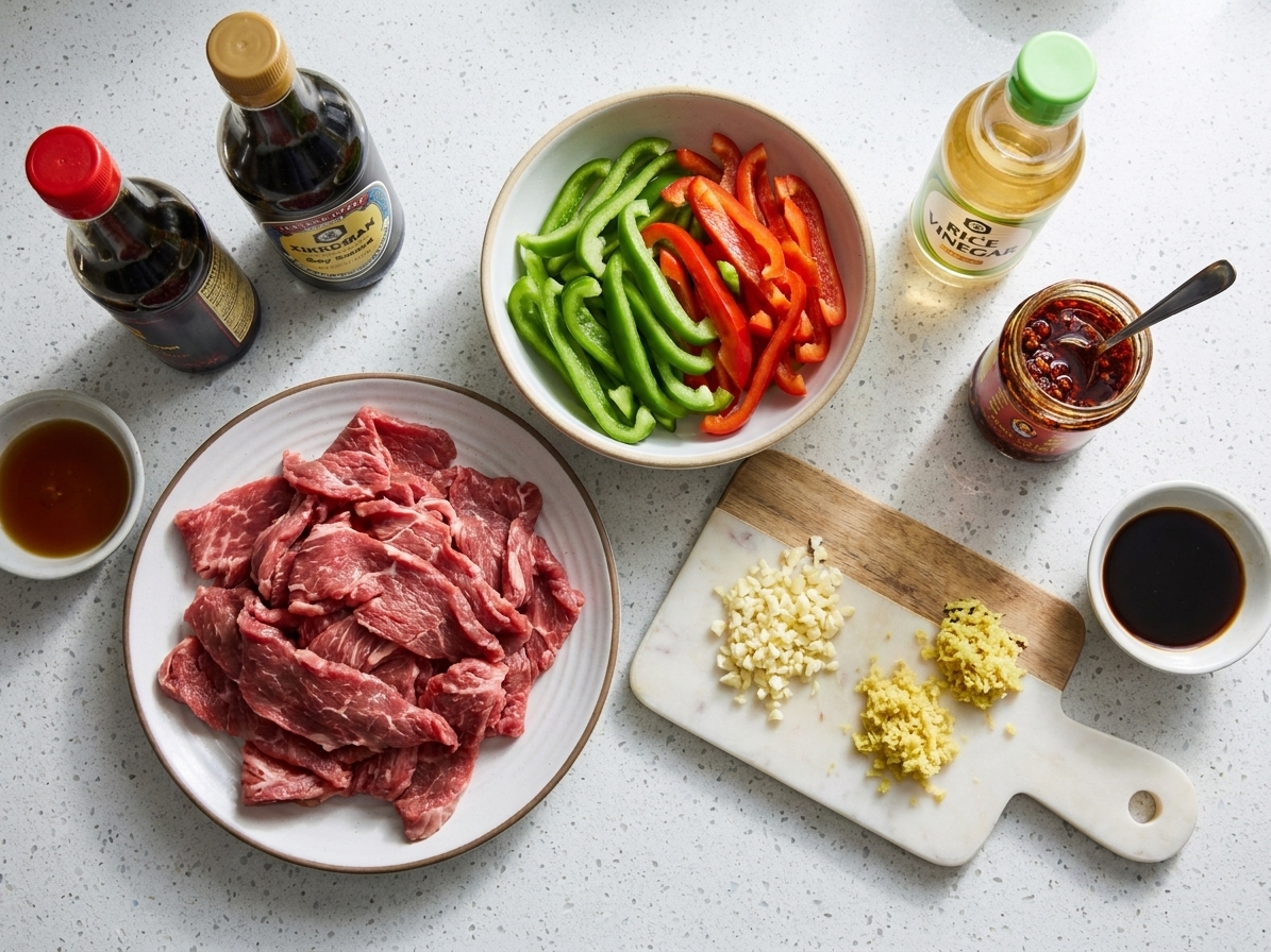 Quick Smoky Spicy Beef Stir Fry | Nomora Food