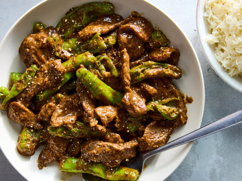 Quick Smoky Spicy Beef Stir Fry