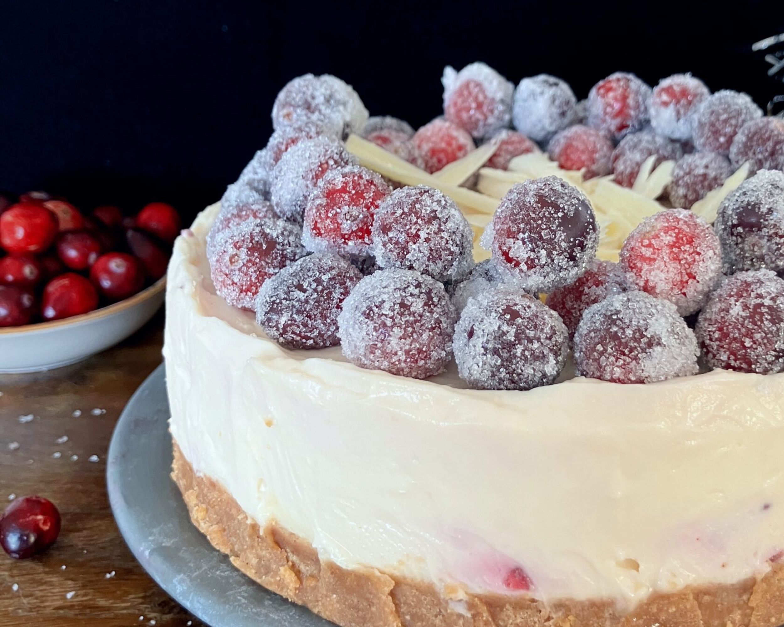 Rustic No Bake Cheesecake