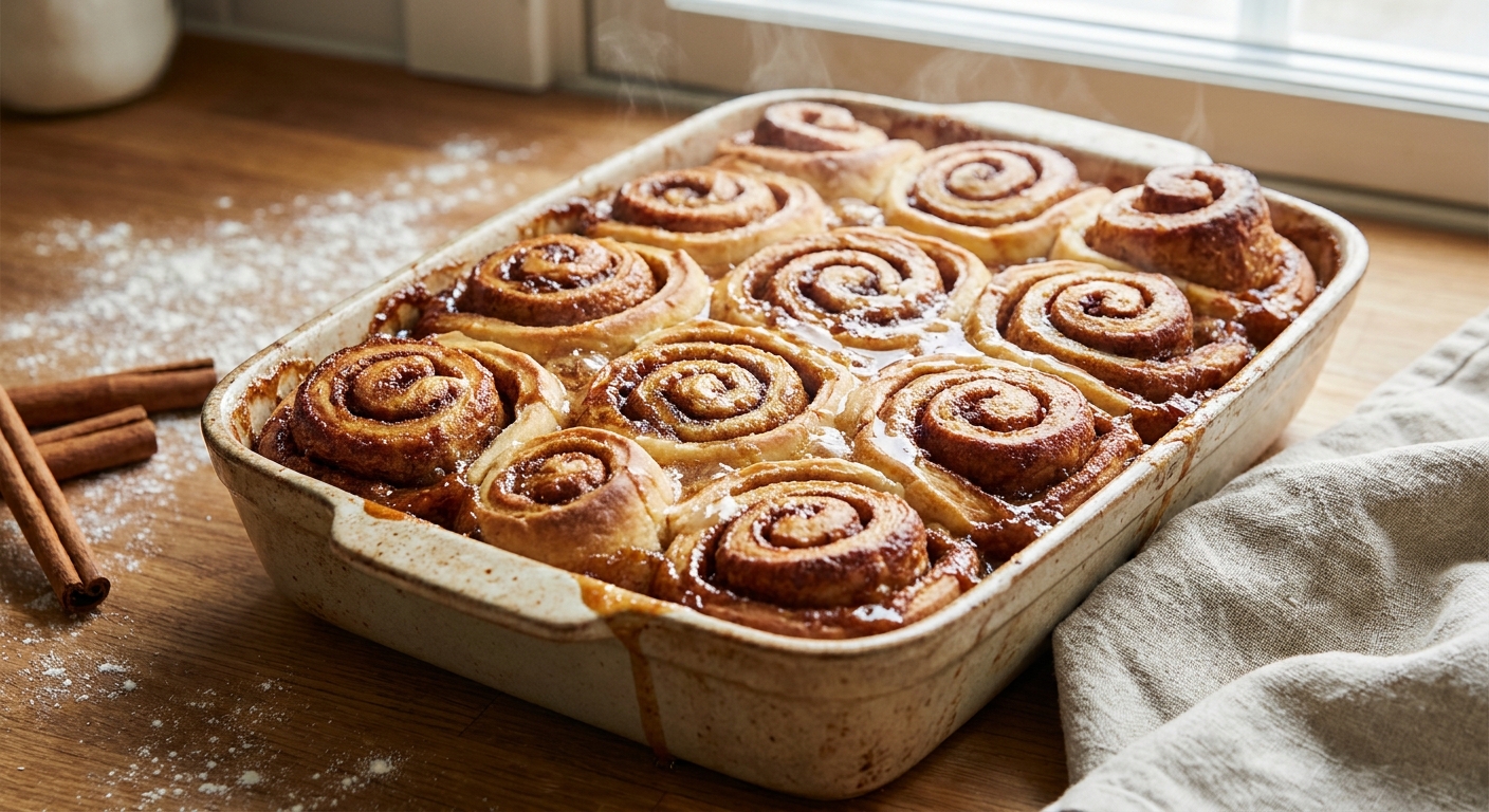 Soft Cinnamon Rolls (Gooey & Sweet)