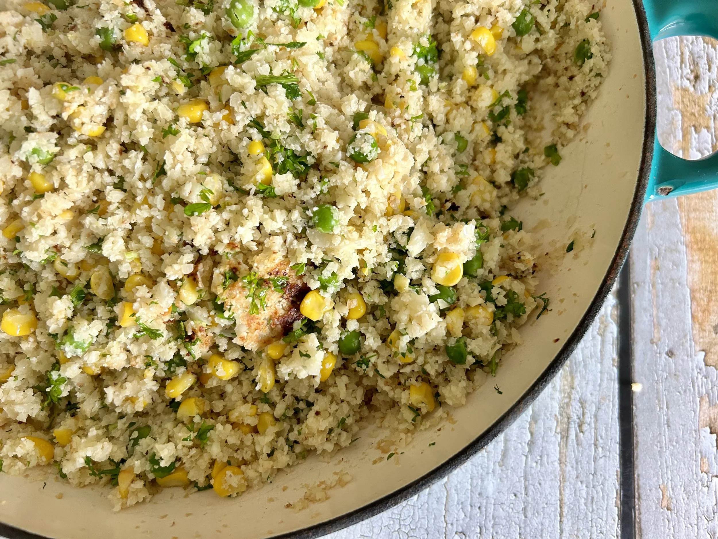Gourmet Cauliflower Rice (Sweet and Simple)