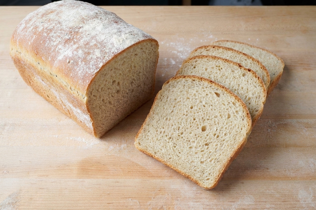 Beginner Sourdough Sandwich Loaf