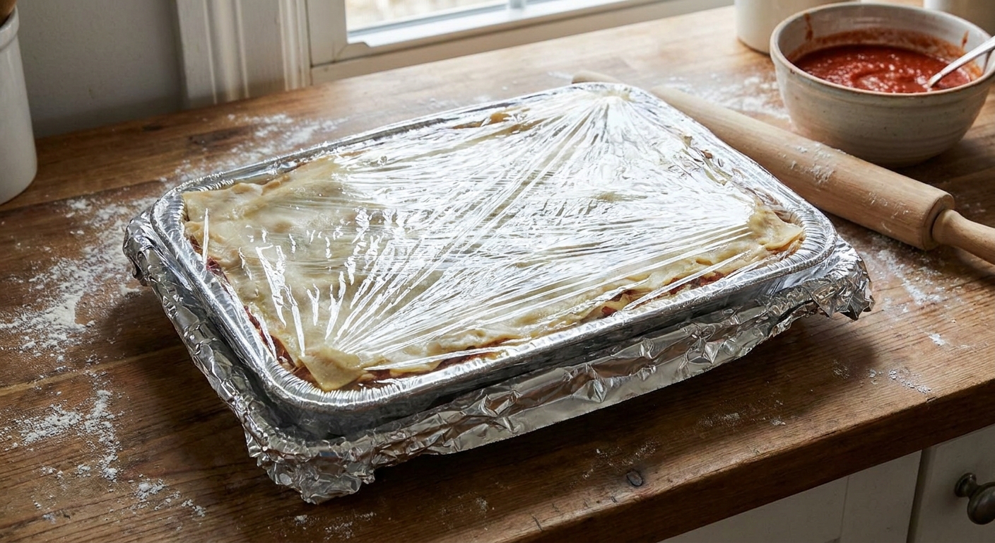 Freeze, Thaw, and Reheat Lasagna