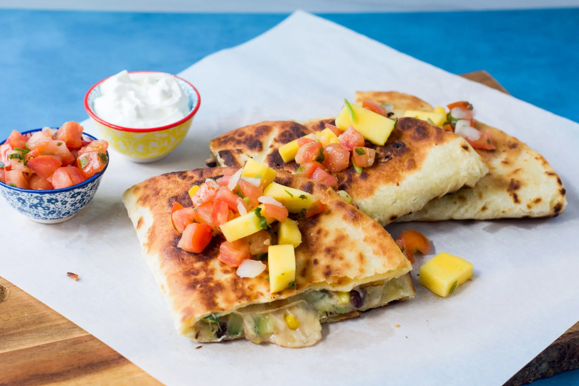 Traditional Spiced Quesadillas